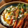 Roasted Carrots with Whipped Ricotta and Hot Honey