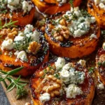 Caramelized Sweet Potatoes with Honey, Goat Cheese & Crunchy Walnuts