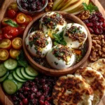 Pear & Cranberry Burrata Mezze Platter