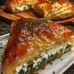 Authentic Greek Spanakopita - Spinach and Feta Pie