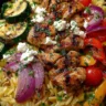Balsamic Chicken Orzo with Roasted Veggies & Feta