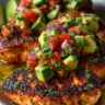 Fiesta Lime Chicken with Avocado Salsa