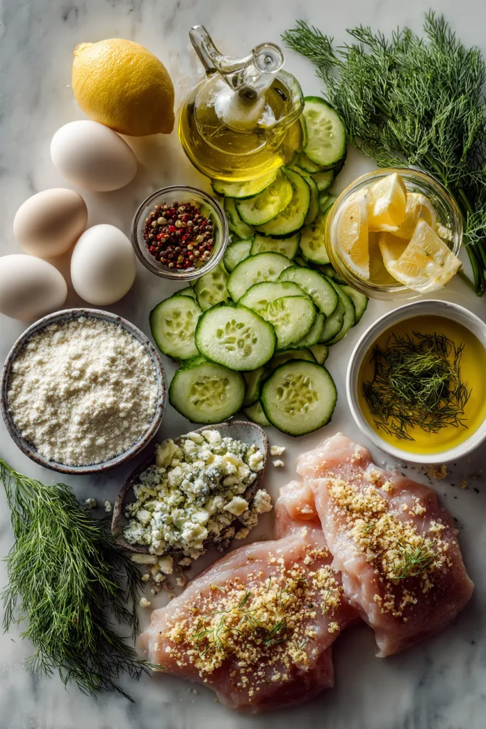 Crispy Hot Honey Lemon Feta Chicken