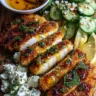 Crispy Hot Honey Lemon Feta Chicken