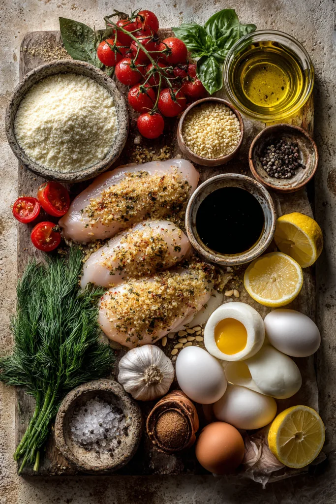 Mediterranean Italian Chicken Cutlets with Tomato