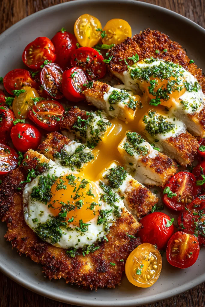 Mediterranean Italian Chicken Cutlets with Tomato