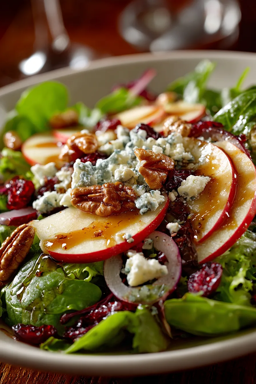 Apple Blue Cheese Salad
