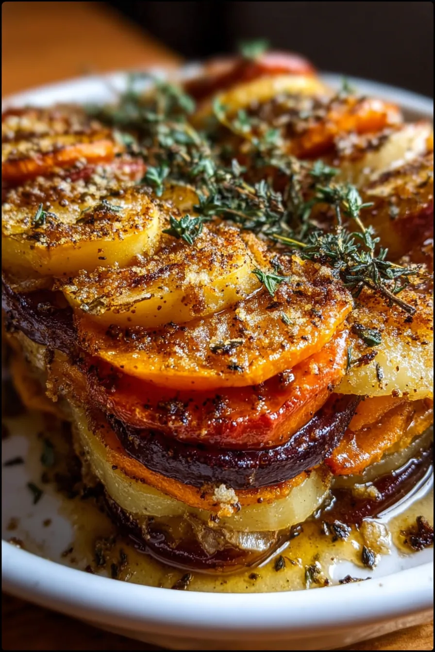 Butternut Squash Apple & Sweet Potato Bake