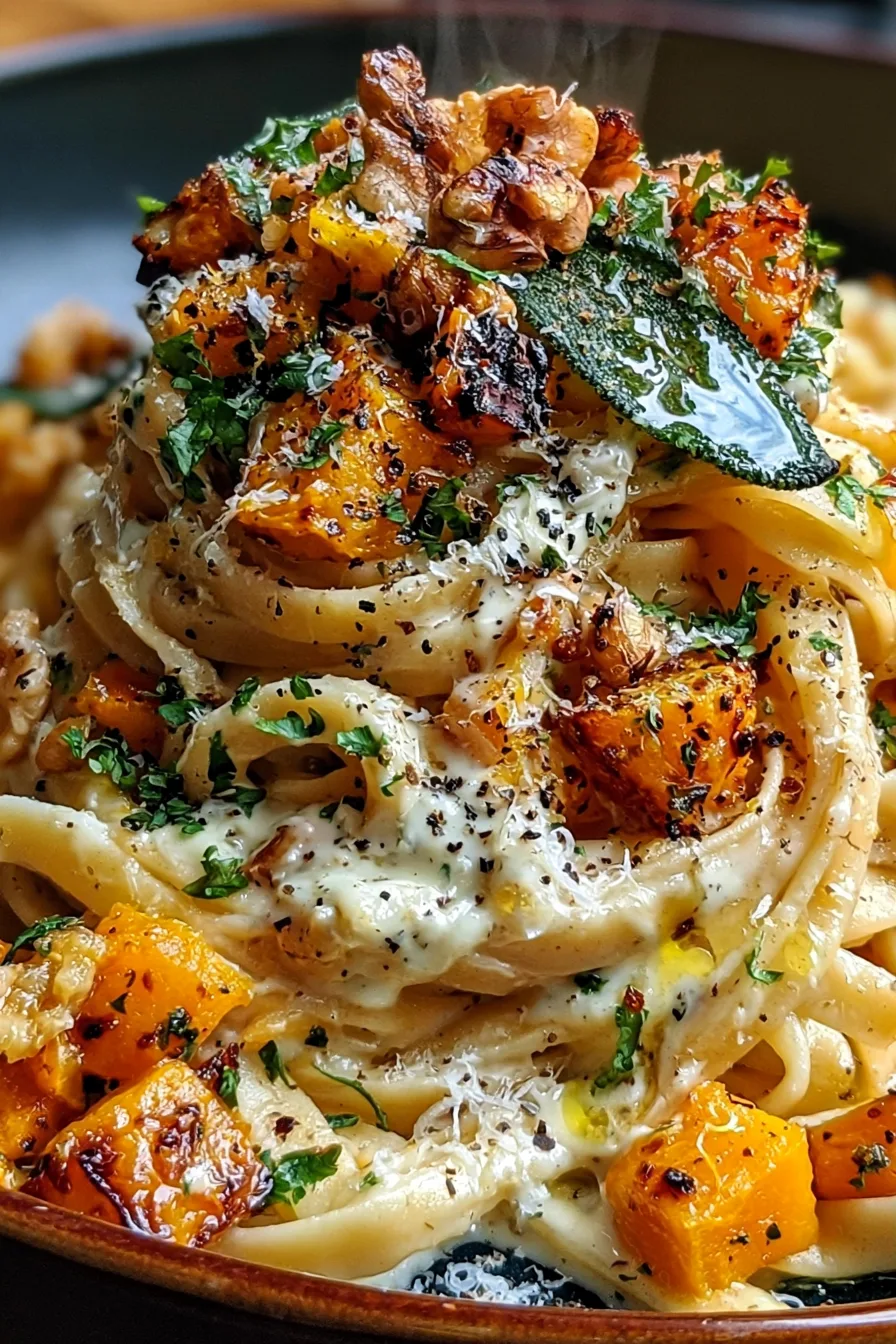 Butternut Squash & Sage Pasta
