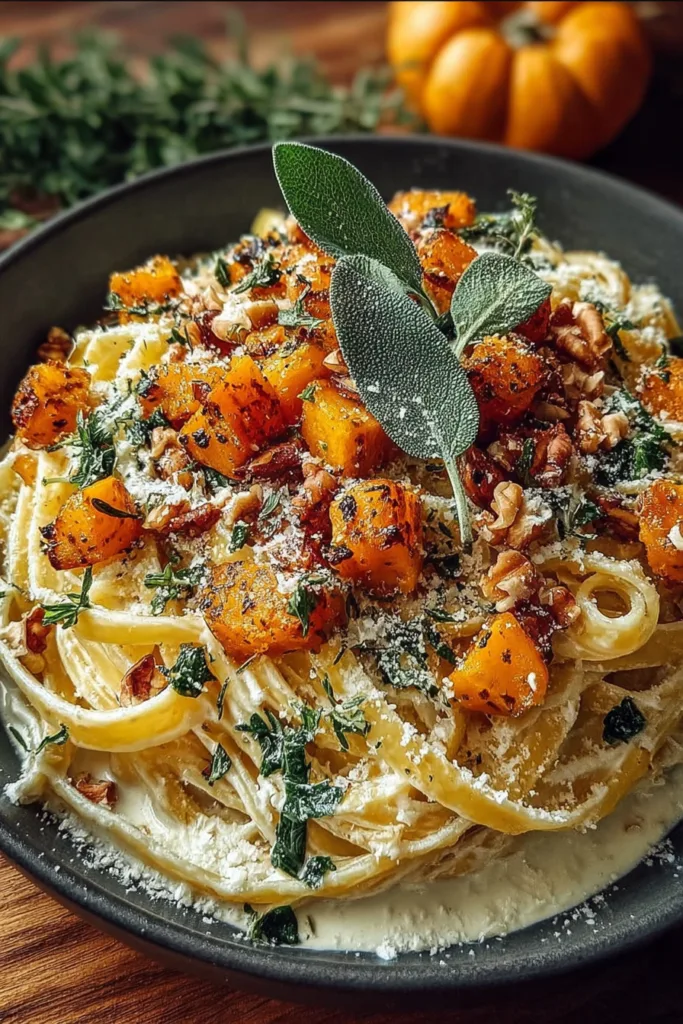 Butternut Squash & Sage Pasta