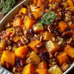 Cozy Butternut Squash Apple Bake