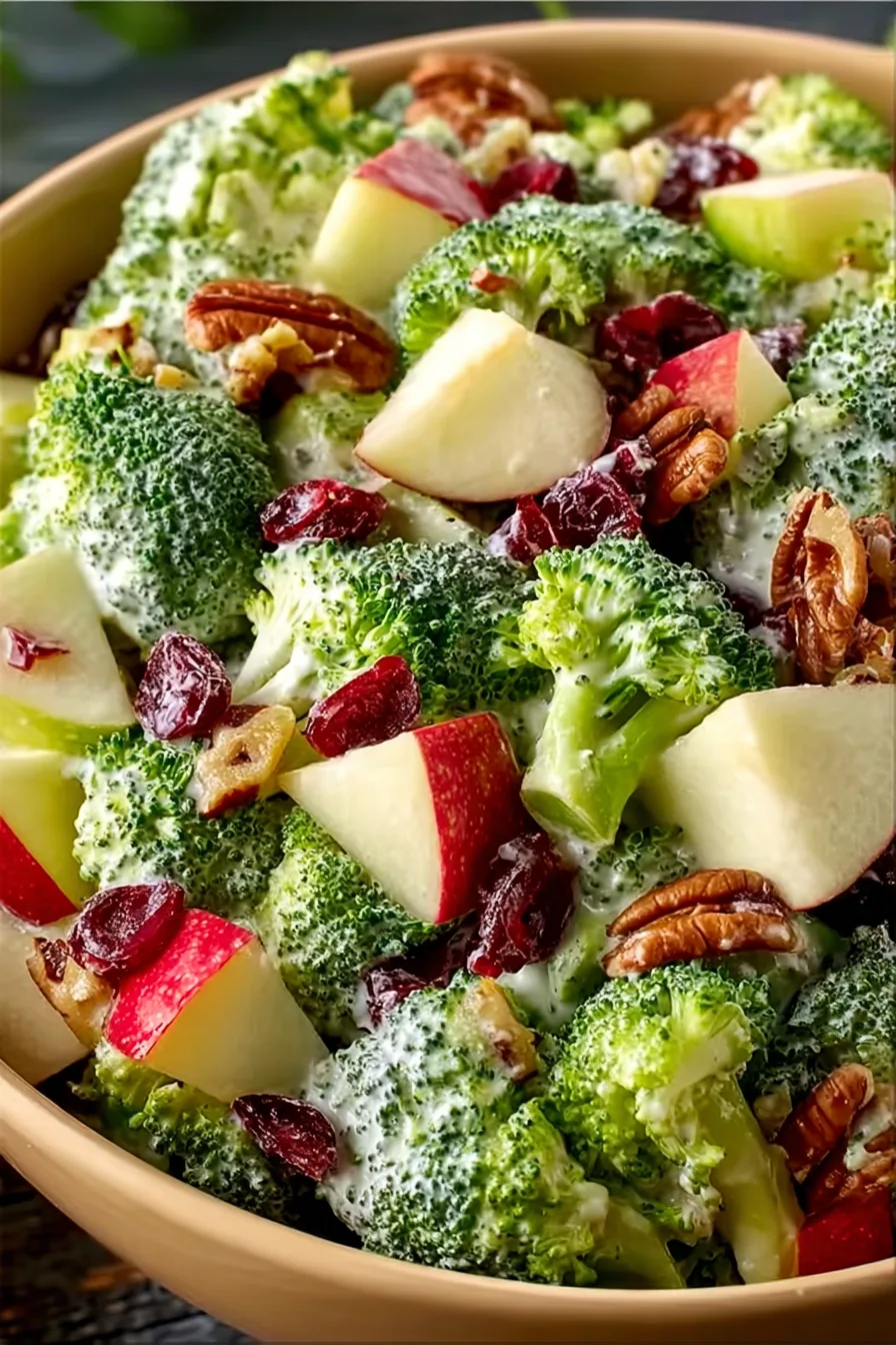 Honeycrisp Apple Broccoli Salad