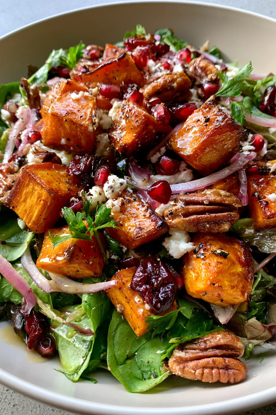 Roasted Sweet Potato Salad