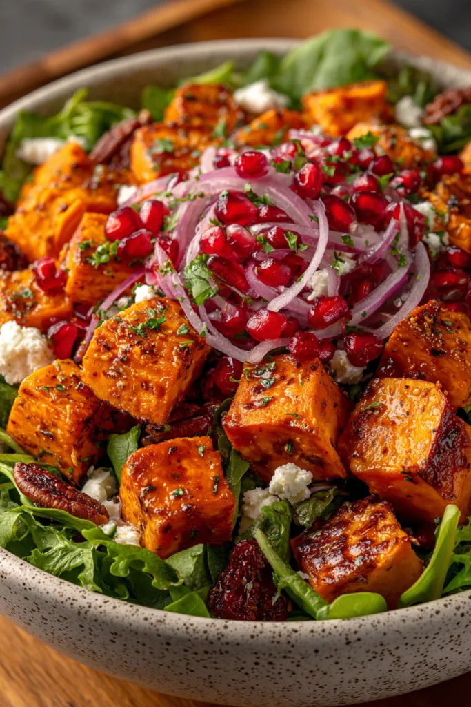 Roasted Sweet Potato Salad