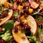 Apple Cheddar & Pecan Salad