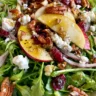 Apple Pecan Arugula Salad with Goat Cheese