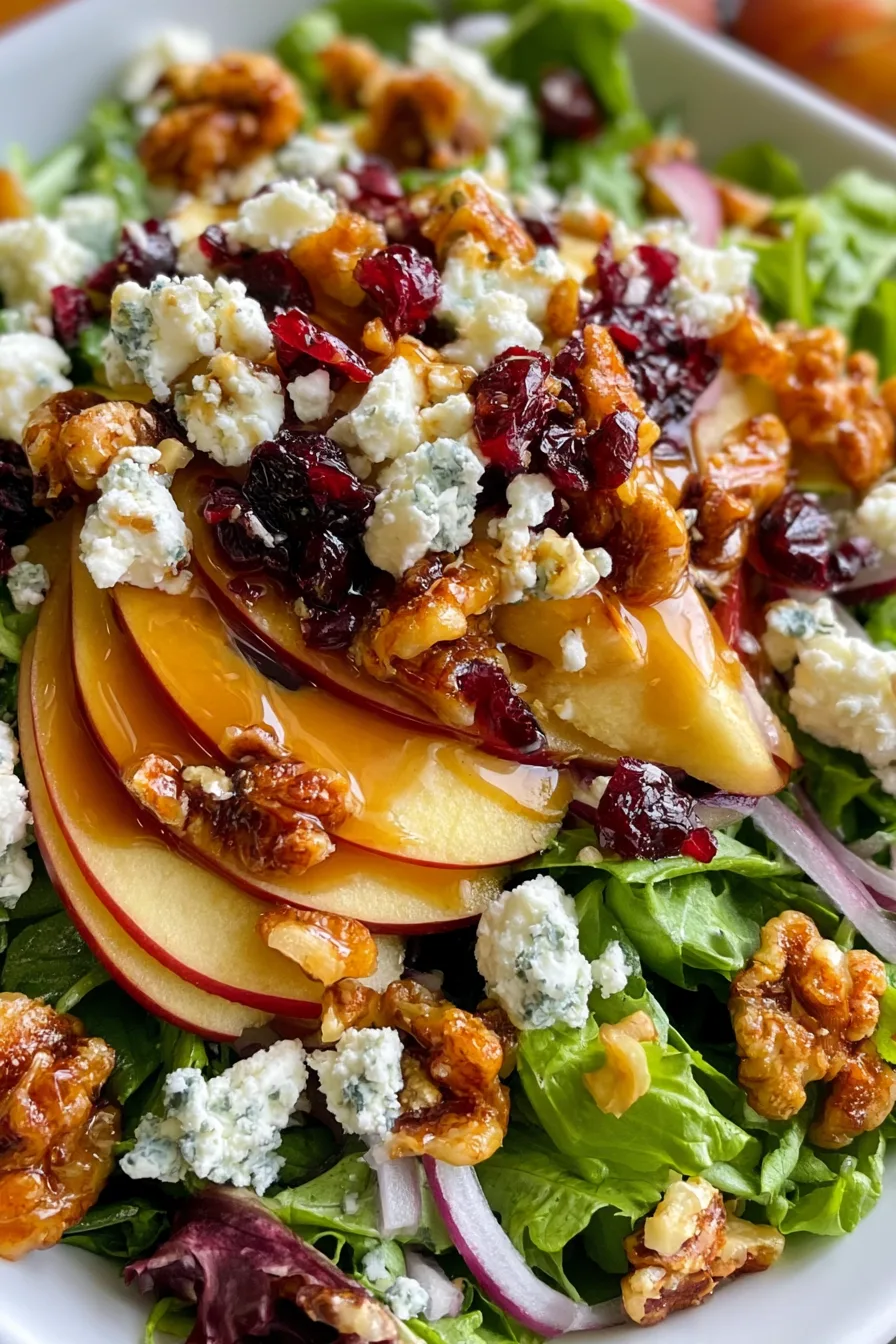 Autumn Harvest Honeycrisp Apple Salad