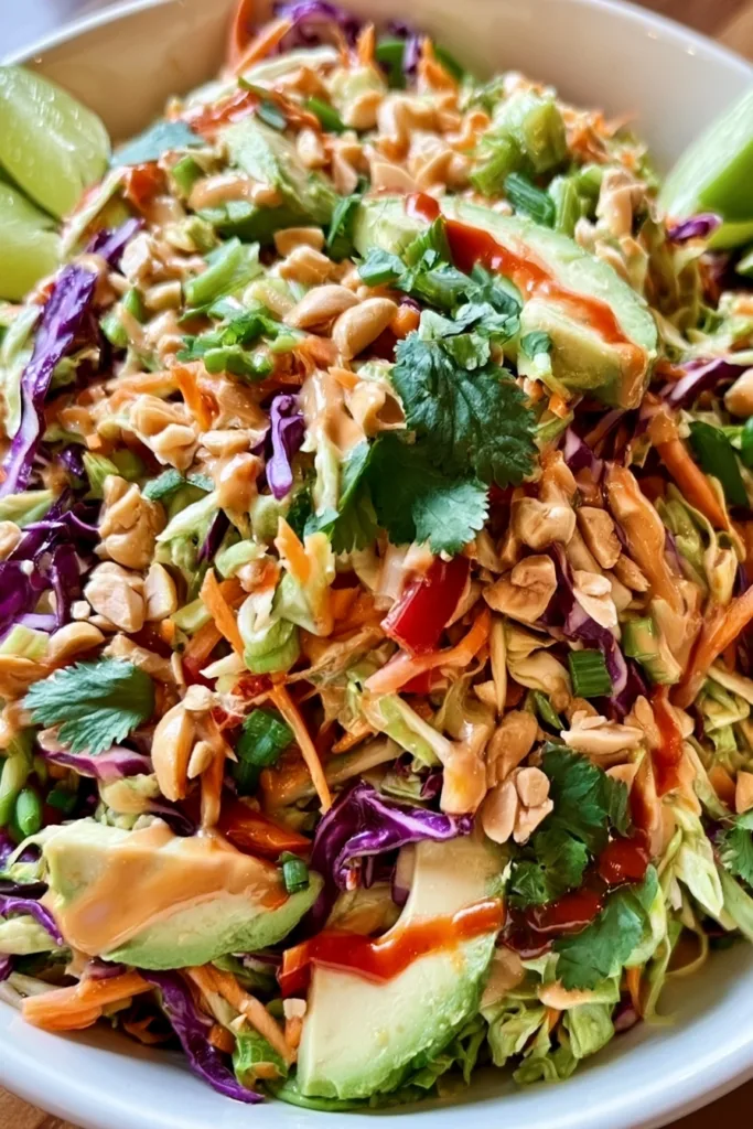 Crunchy Thai Avocado Salad