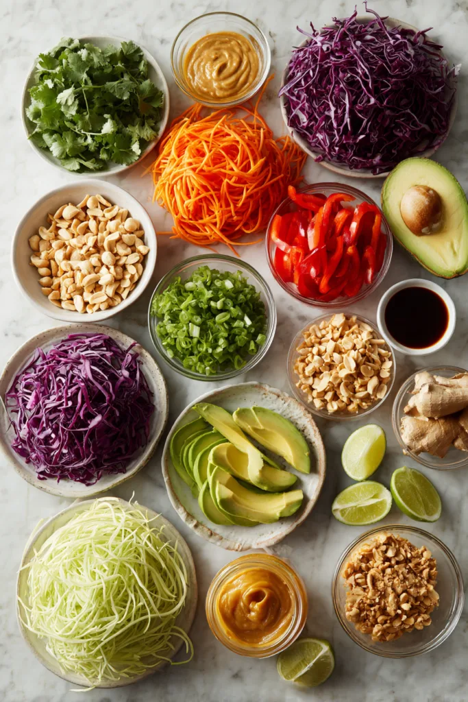 Crunchy Thai Avocado Salad