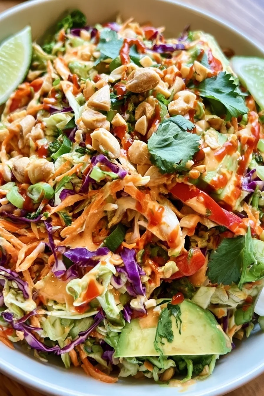 Crunchy Thai Avocado Salad