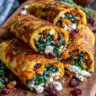 Golden Butternut & Spinach Rosti Rolls with Feta