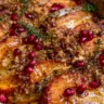 Layered Pumpkin & Pear Gratin