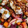 Roasted Sweet Potato & Beet Salad with Apple