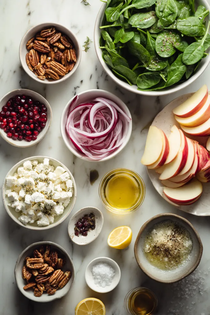 Vibrant Honeycrisp Apple Feta Salad