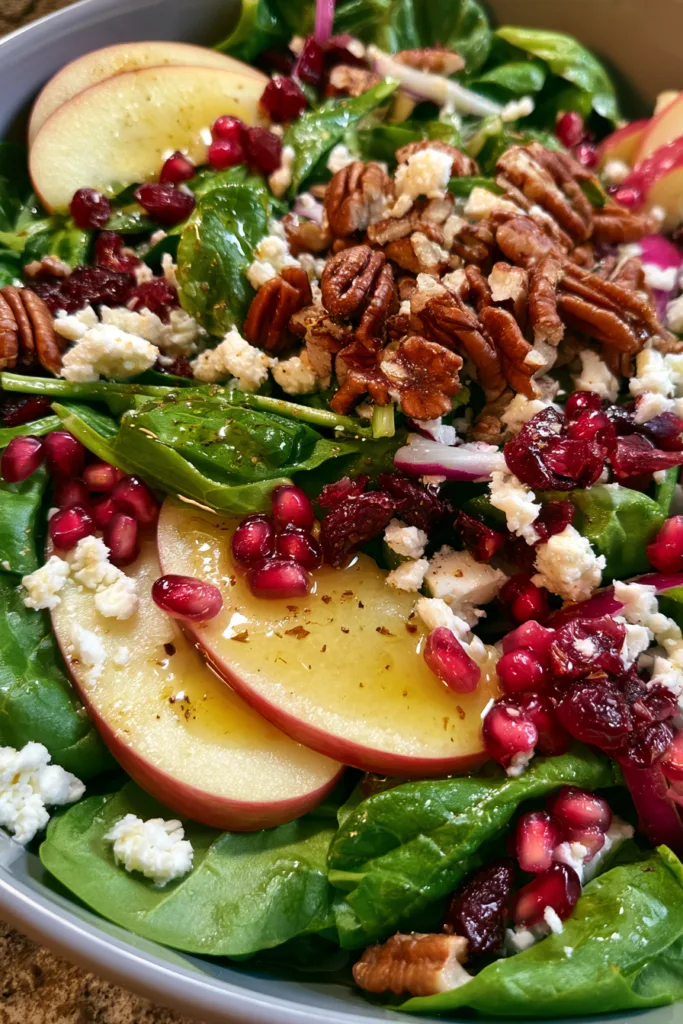 Vibrant Honeycrisp Apple Feta Salad